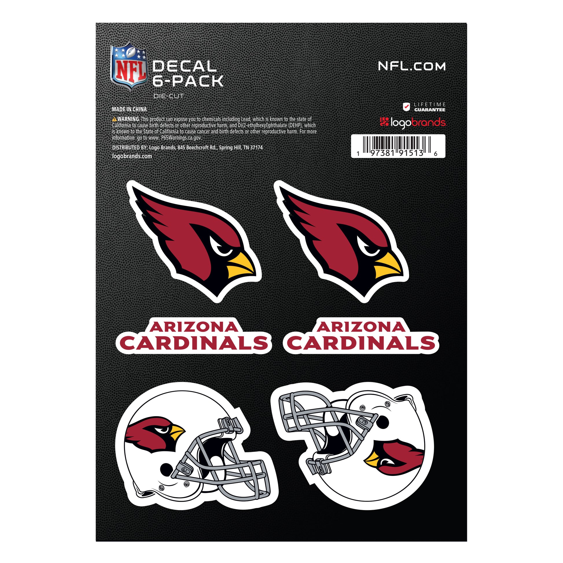 NFL - Arizona Cardinals DECAL6