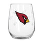 Arizona Cardinals 16oz Satin Etch Curved Beverage Glass