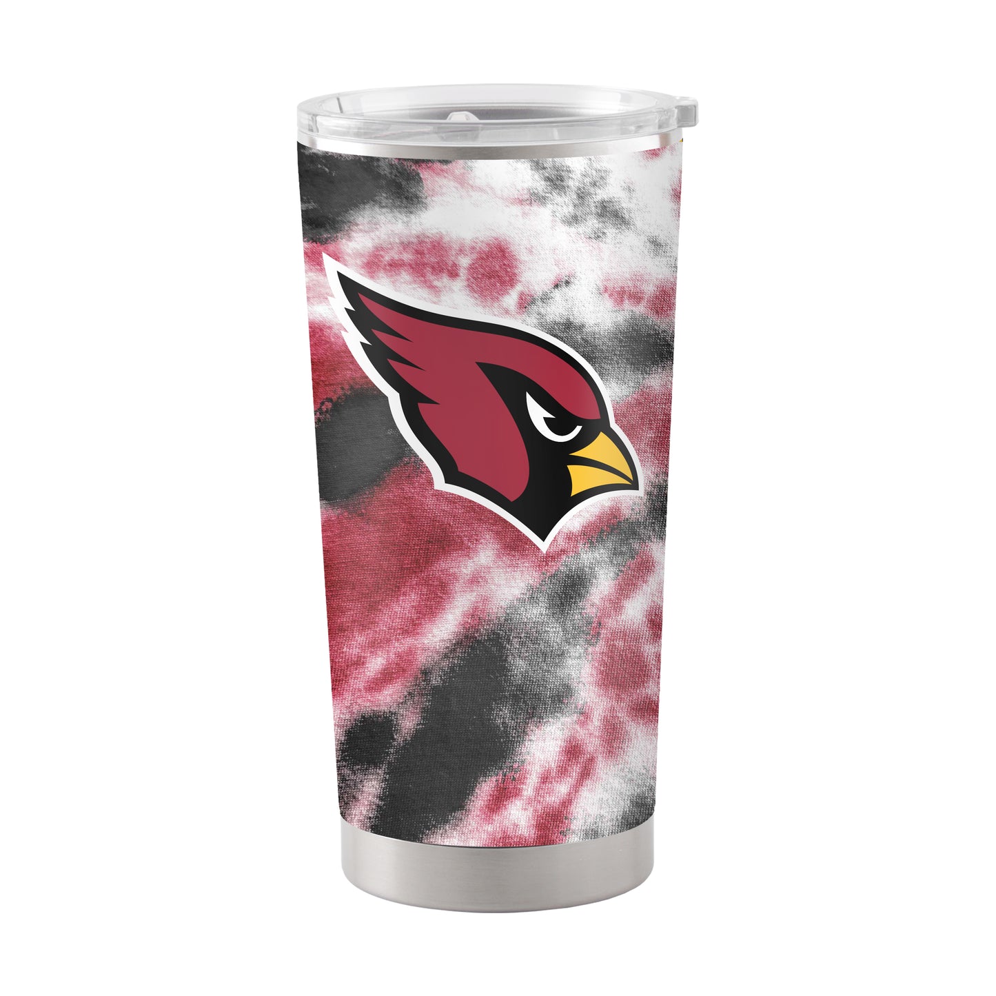 Arizona Cardinals 20oz Tie Dye Stainless Steel Tumbler