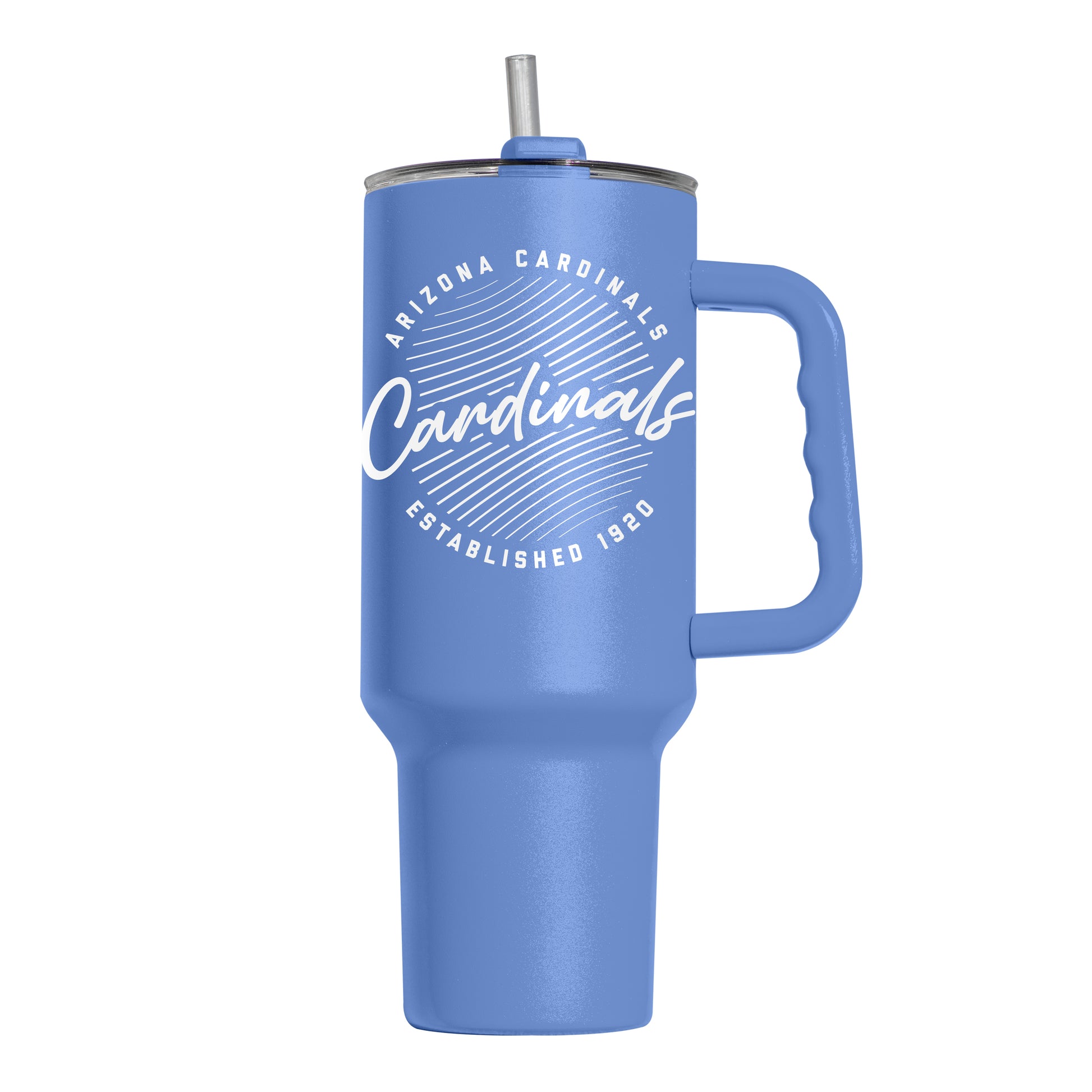 Arizona Cardinals 40oz Retro Script Arctic Powder Coat Tumbler