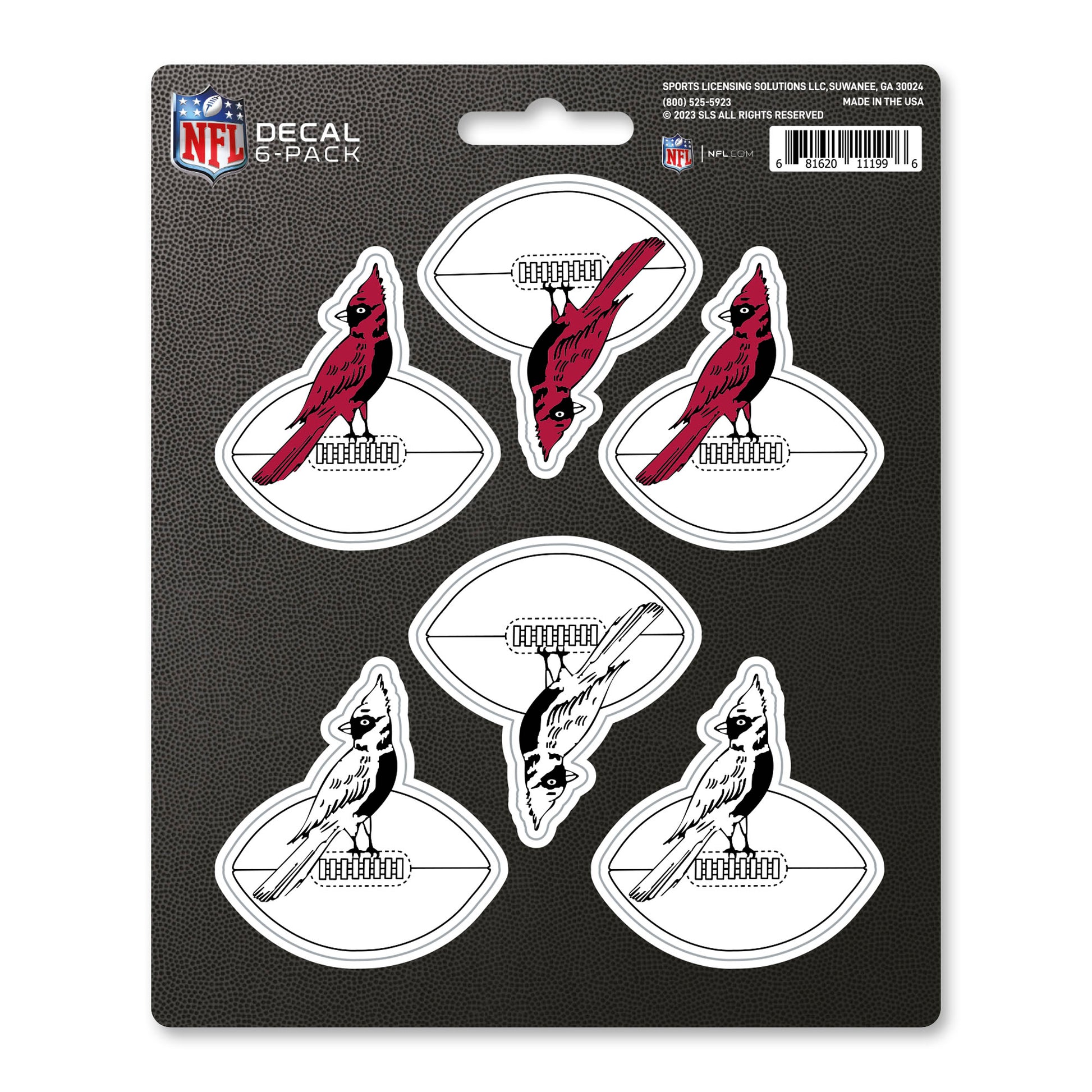 NFLV - Arizona Cardinals DECAL6