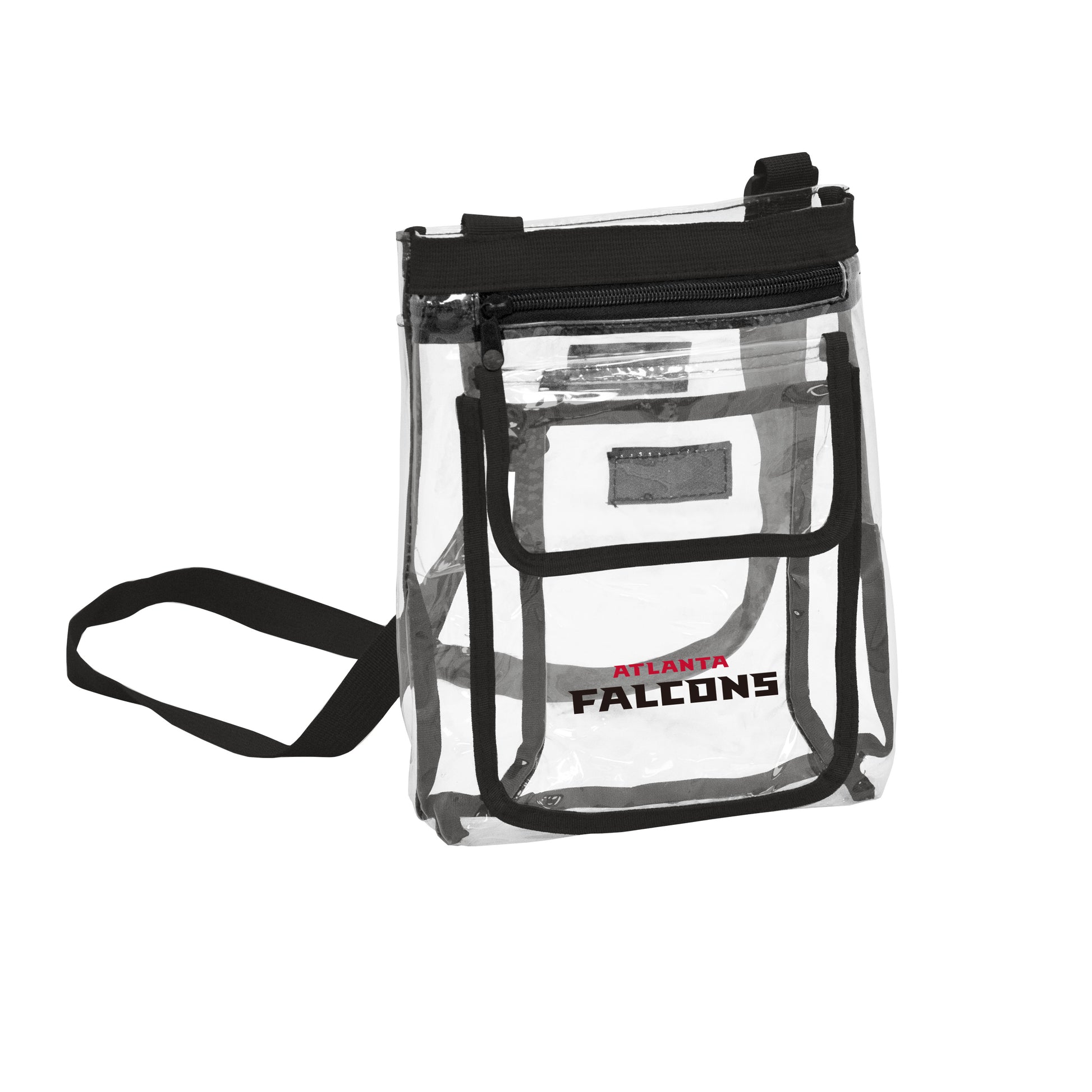 Atlanta Falcons Black Clear Crossbody
