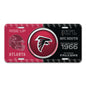 NFL - Atlanta Falcons Embossed Metal License Plate