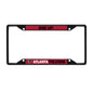 Atlanta Falcons License Black Trinity Plate Frame