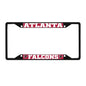 NFL - Atlanta Falcons Black License Plate Frame