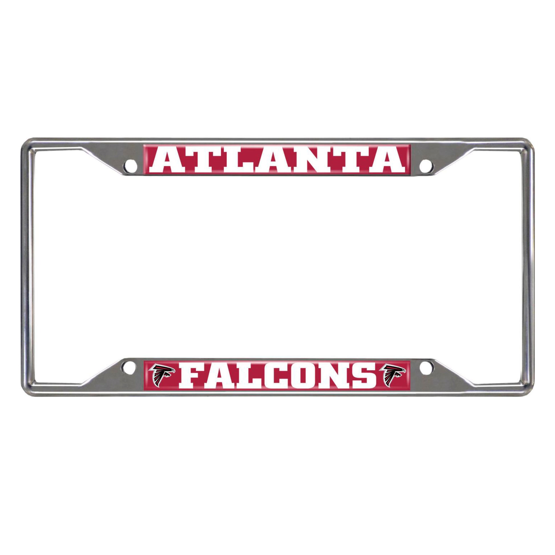 NFL - Atlanta Falcons Chrome License Plate Frame