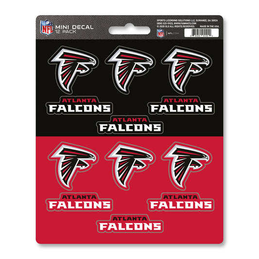 NFL - Atlanta Falcons Mini Decal 12-pk