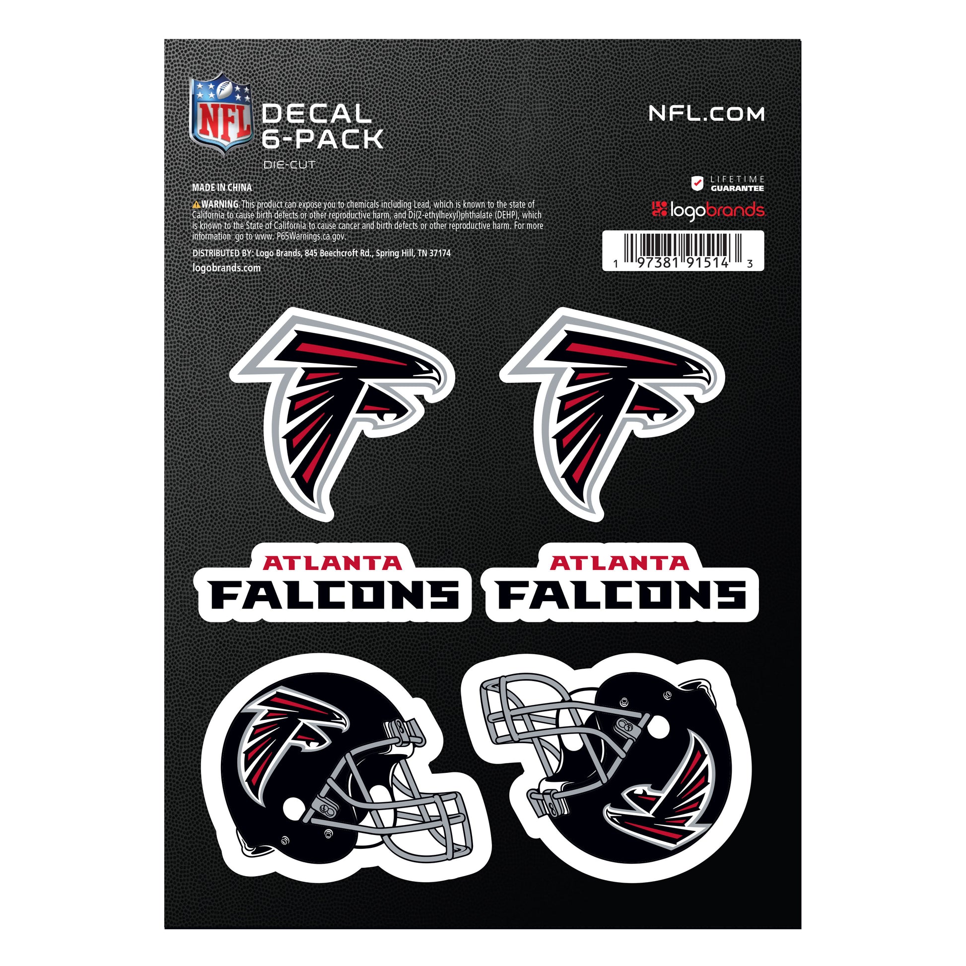 NFL - Atlanta Falcons DECAL6