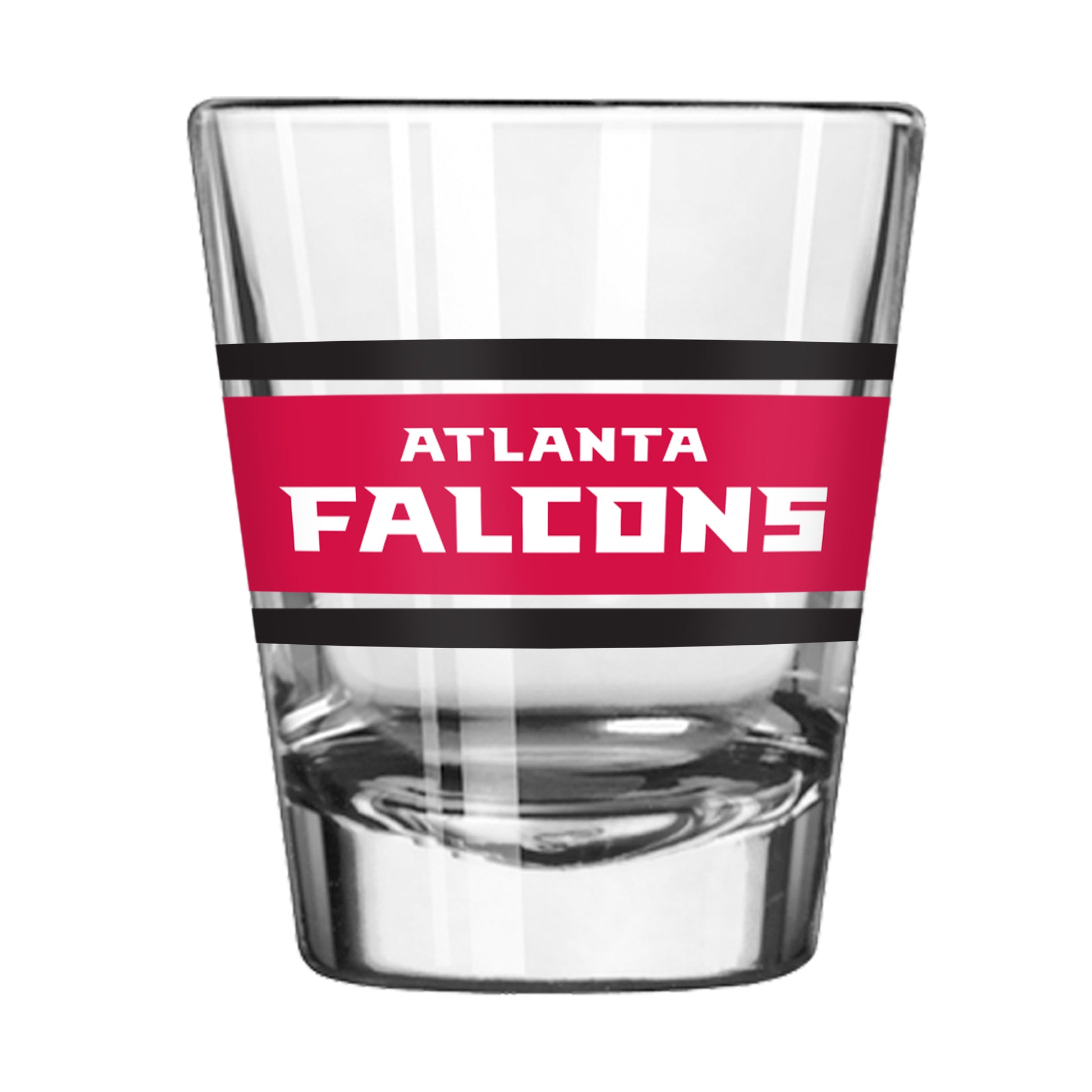 Atlanta Falcons 2oz Stripe Shot Glass