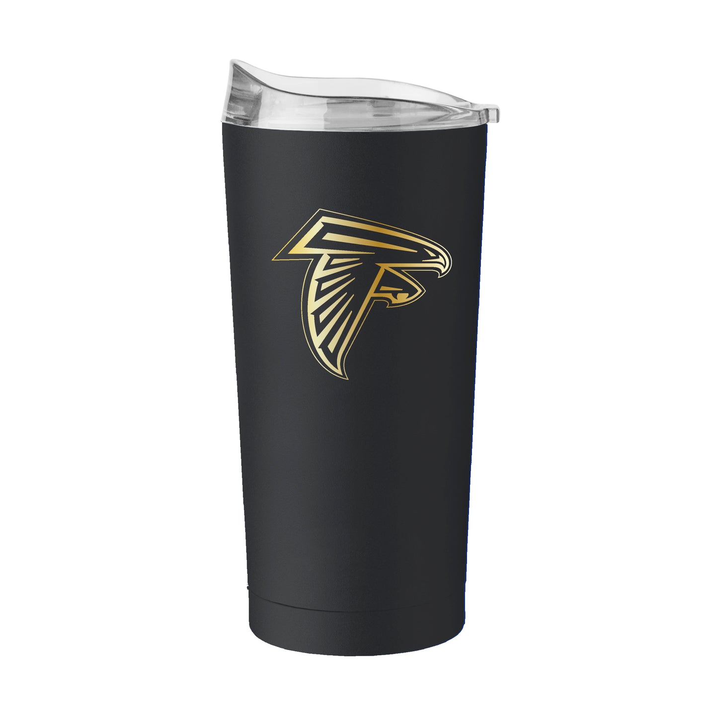 Atlanta Falcons Black 20oz Foil Powder Coat Tumbler