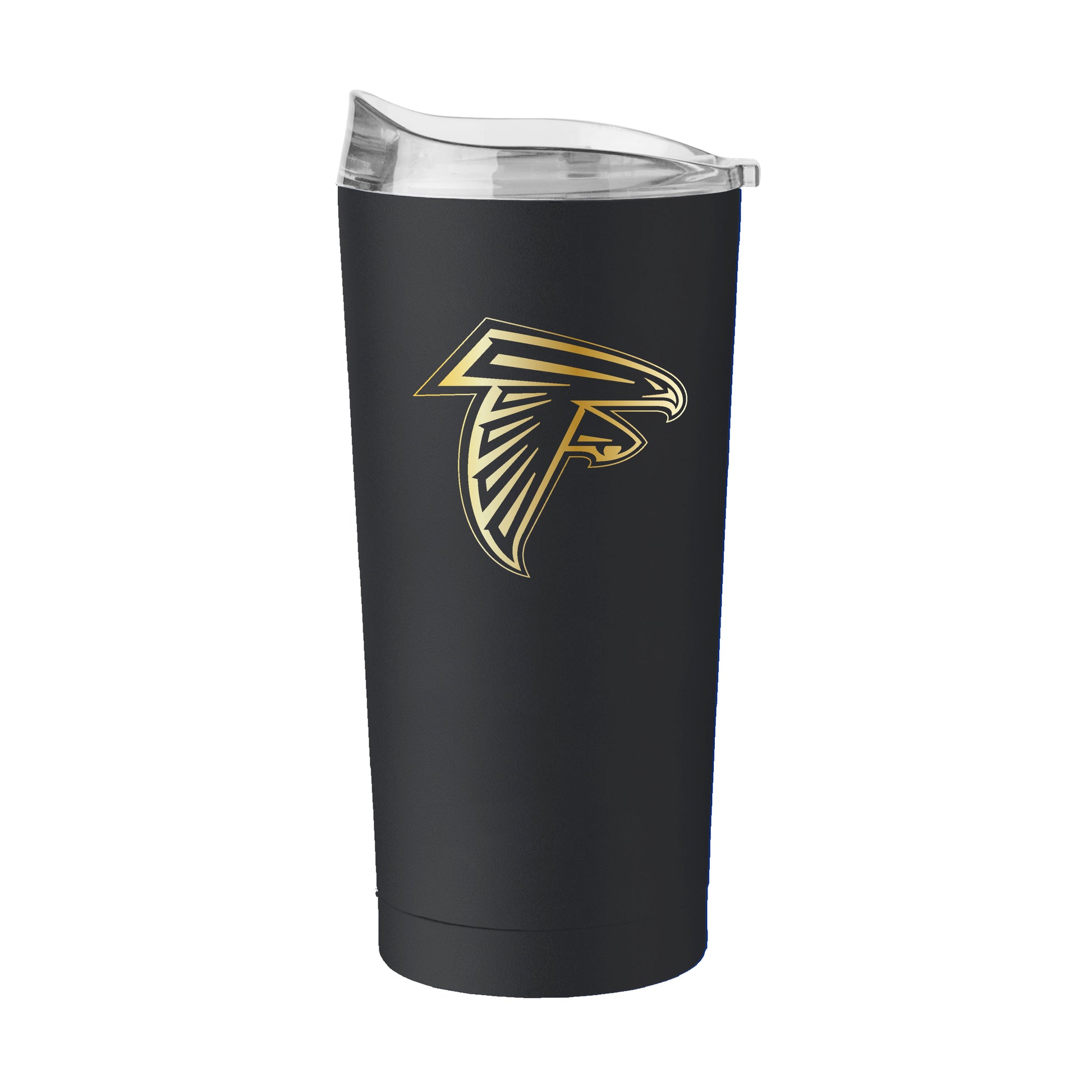 Atlanta Falcons Black 20oz Foil Powder Coat Tumbler