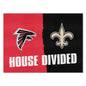 NFL House Divided Mat - Falcons / Saints