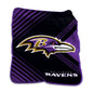 Baltimore Ravens 60x80 Silicon Valley Raschel Blanket