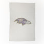 Baltimore Ravens Oversized Logo Sublimated Sweatshirt Blanket