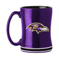Baltimore Ravens 14oz Secondary Color Relief Mug