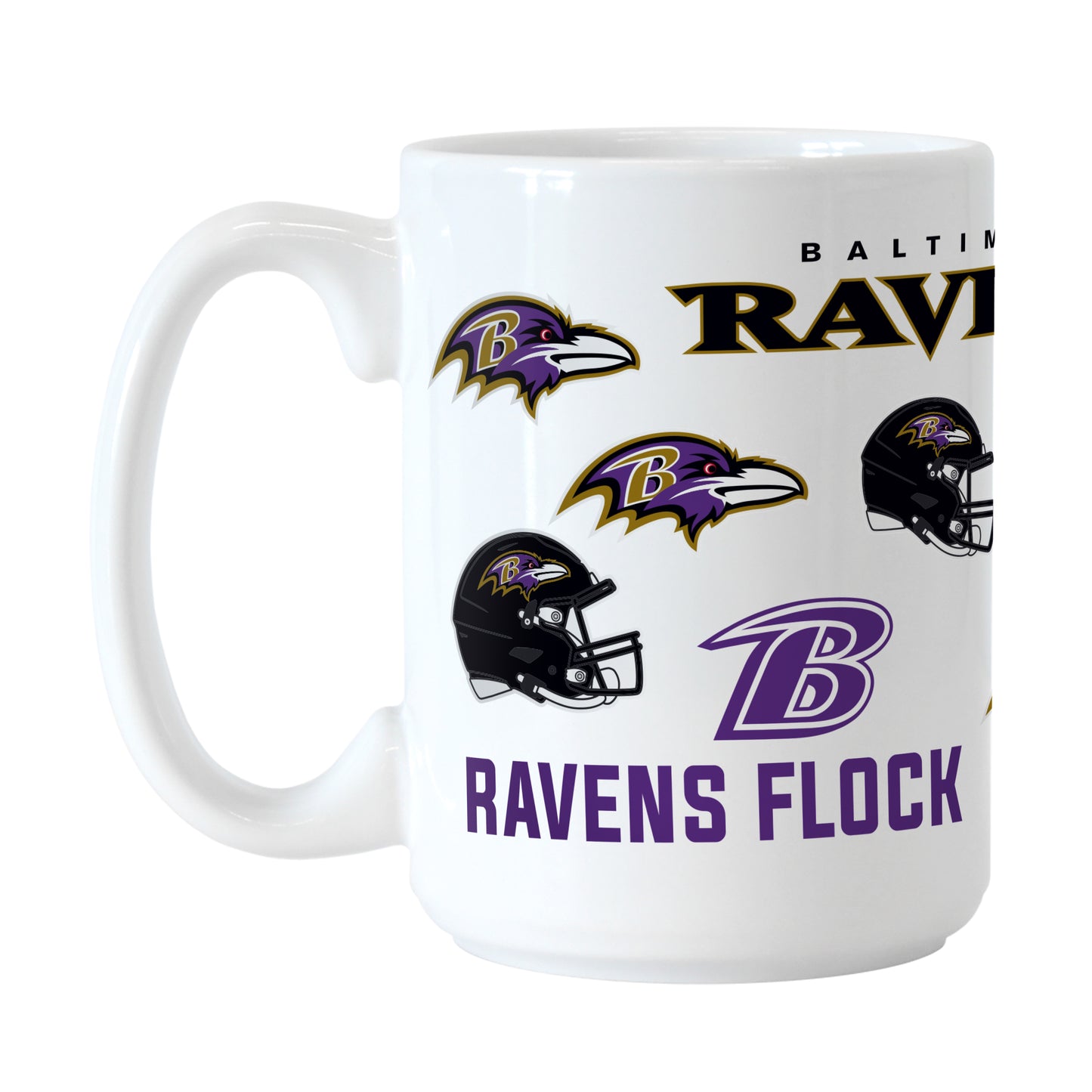 Baltimore Ravens 15oz Native Sublimated Mug