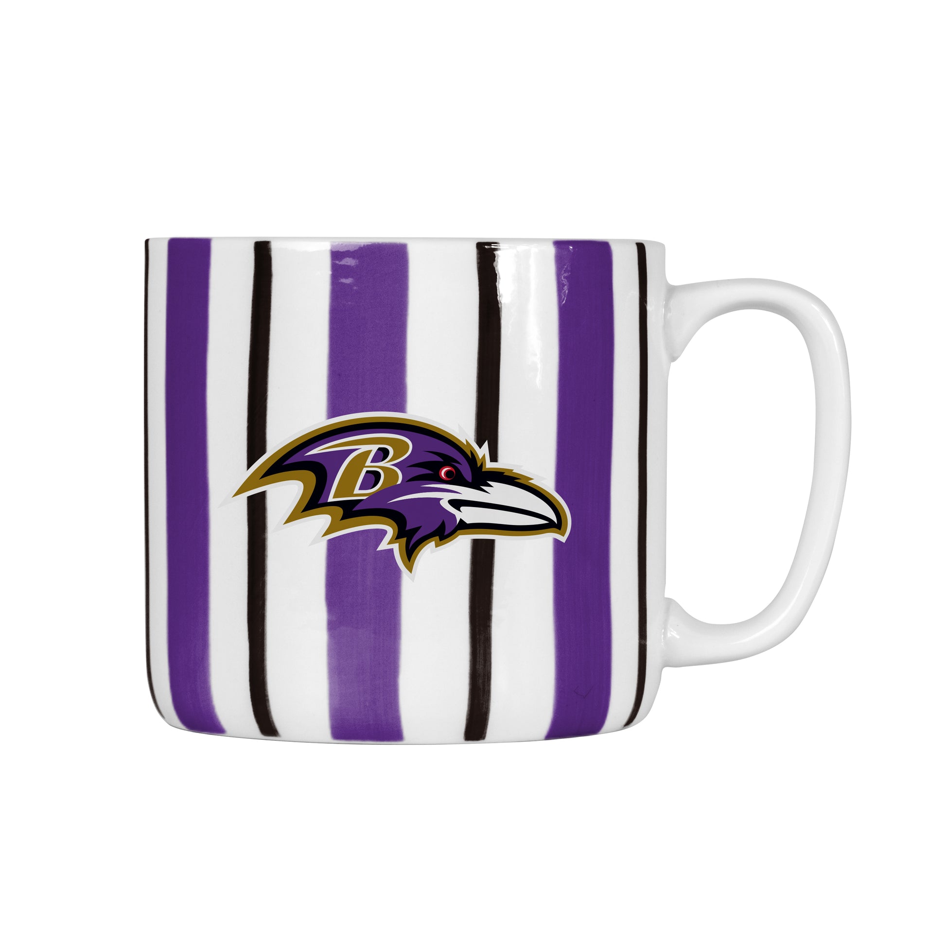 Baltimore Ravens 16oz Brushstroke Stripe Mug