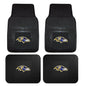 NFL - Baltimore Ravens 4-pc Vinyl Car Mat Set