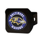 TRINITY NFL - Baltimore Ravens Color on Black Hitch Cover