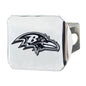NFL - Baltimore Ravens Chrome on Chrome Hitch Cover