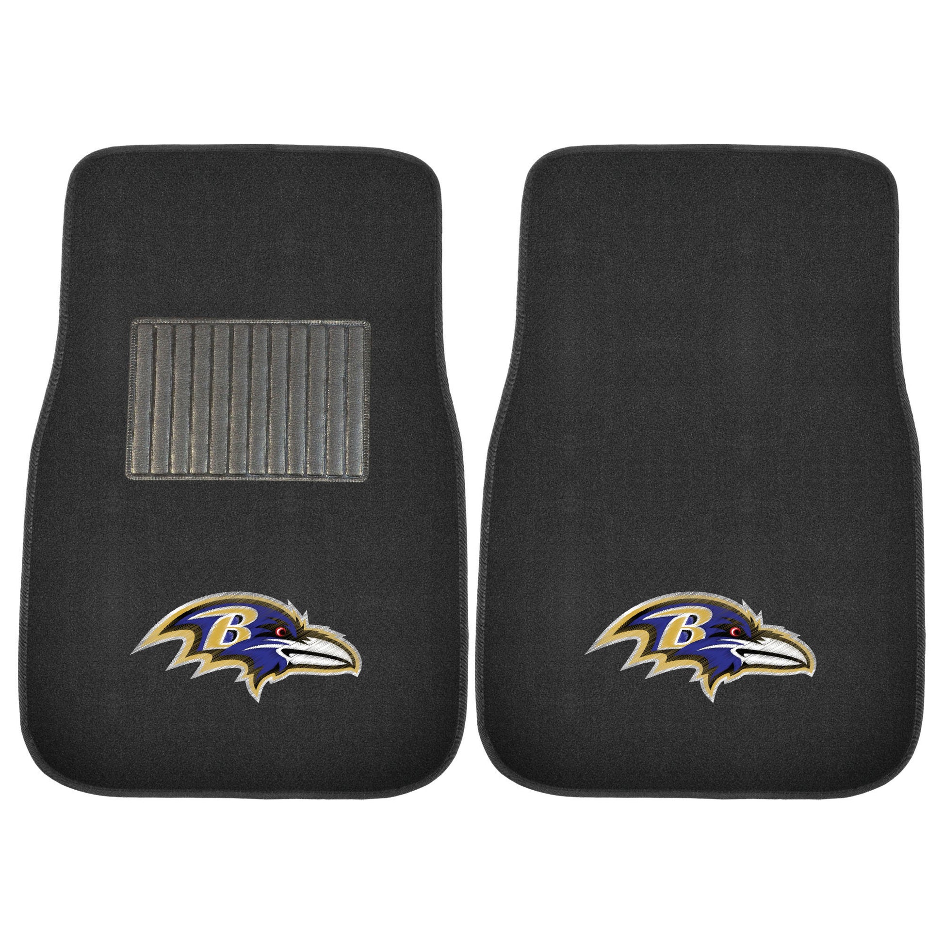 NFL - Baltimore Ravens 2-pc Embroidered Car Mat Set