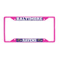 NFL - Baltimore Ravens-Pink License Plate Frame