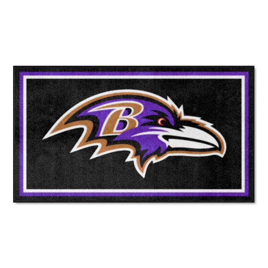 NFL - Baltimore Ravens 3X5AREARUG