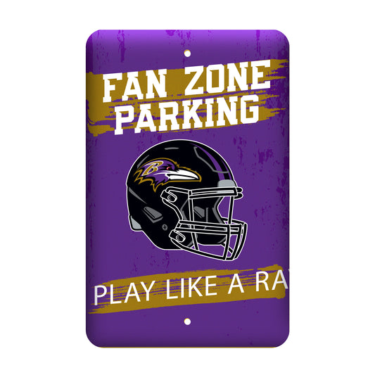 NFL - Baltimore Ravens Sign Parking Flat