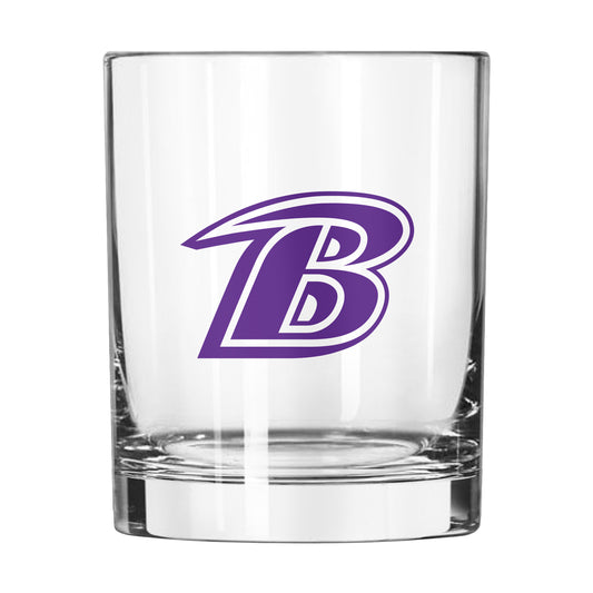 Baltimore Ravens 14oz Gameday Rocks Glass