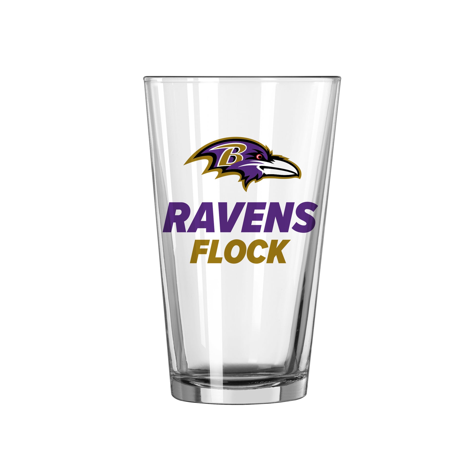 Baltimore Ravens 16oz Slogan Pint Glass