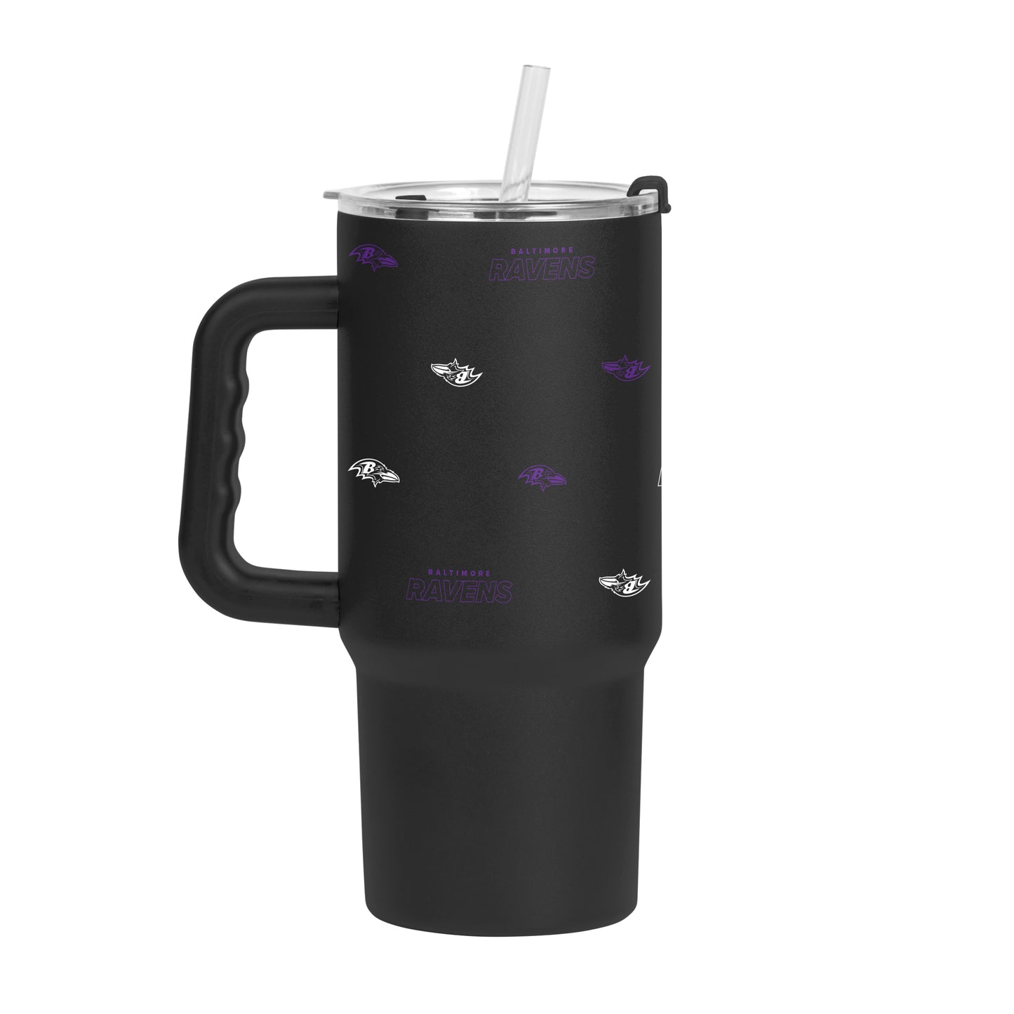 Baltimore Ravens 24oz Step And Repeat Tumbler w/Handle