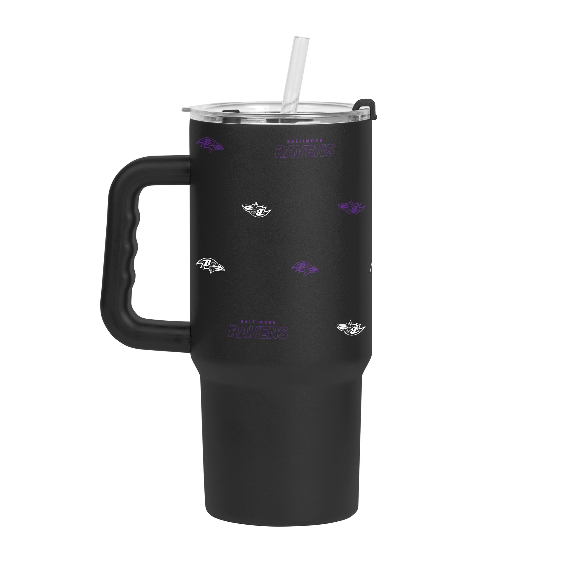 Baltimore Ravens 24oz Step And Repeat Tumbler w/Handle