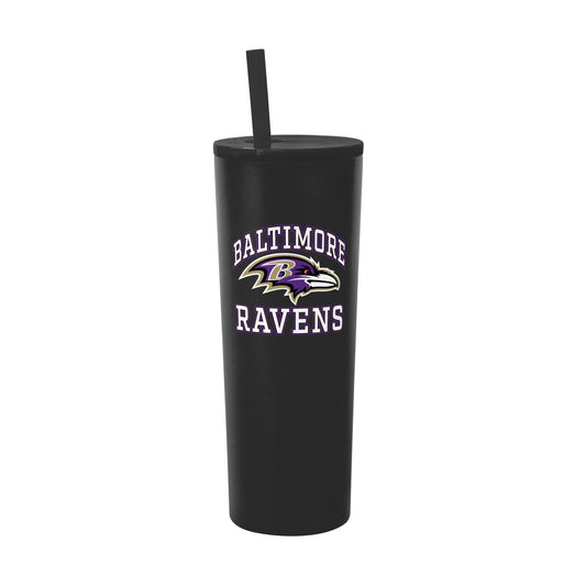 Baltimore Ravens 30oz Athletic SS Straw Tumbler