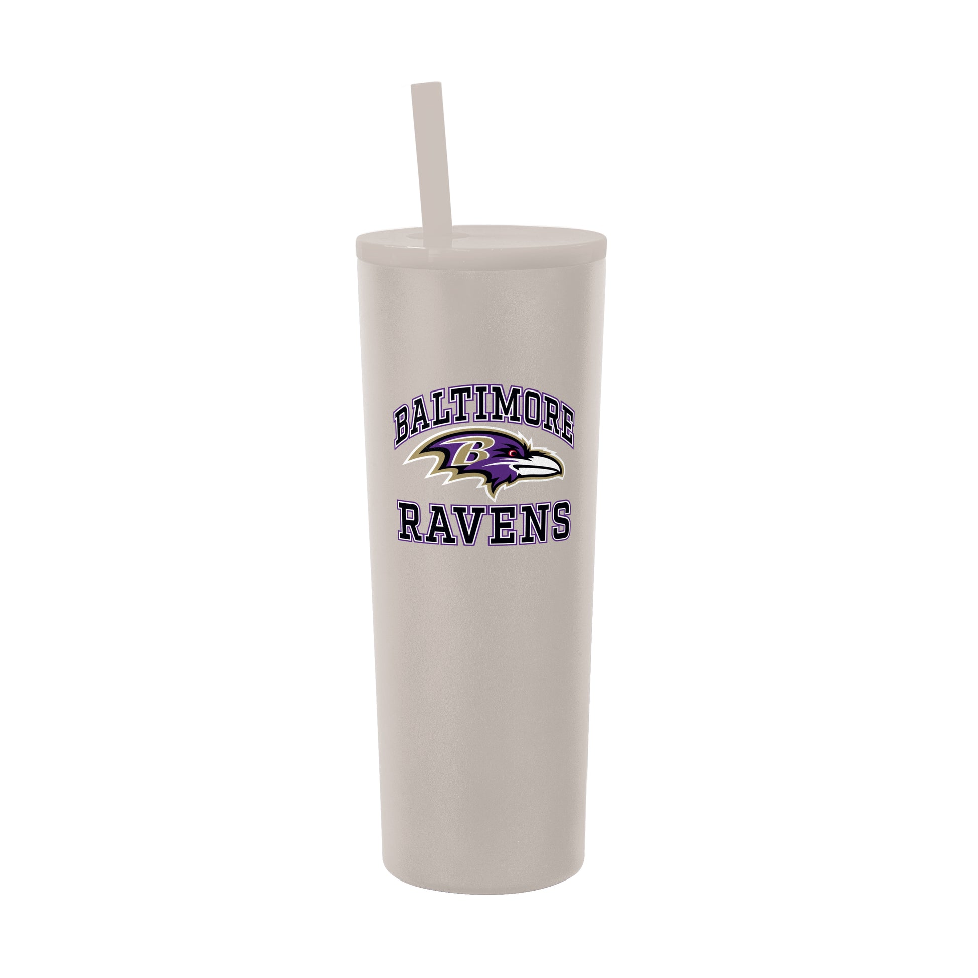 Baltimore Ravens 30oz Athletic SS Straw Tumbler