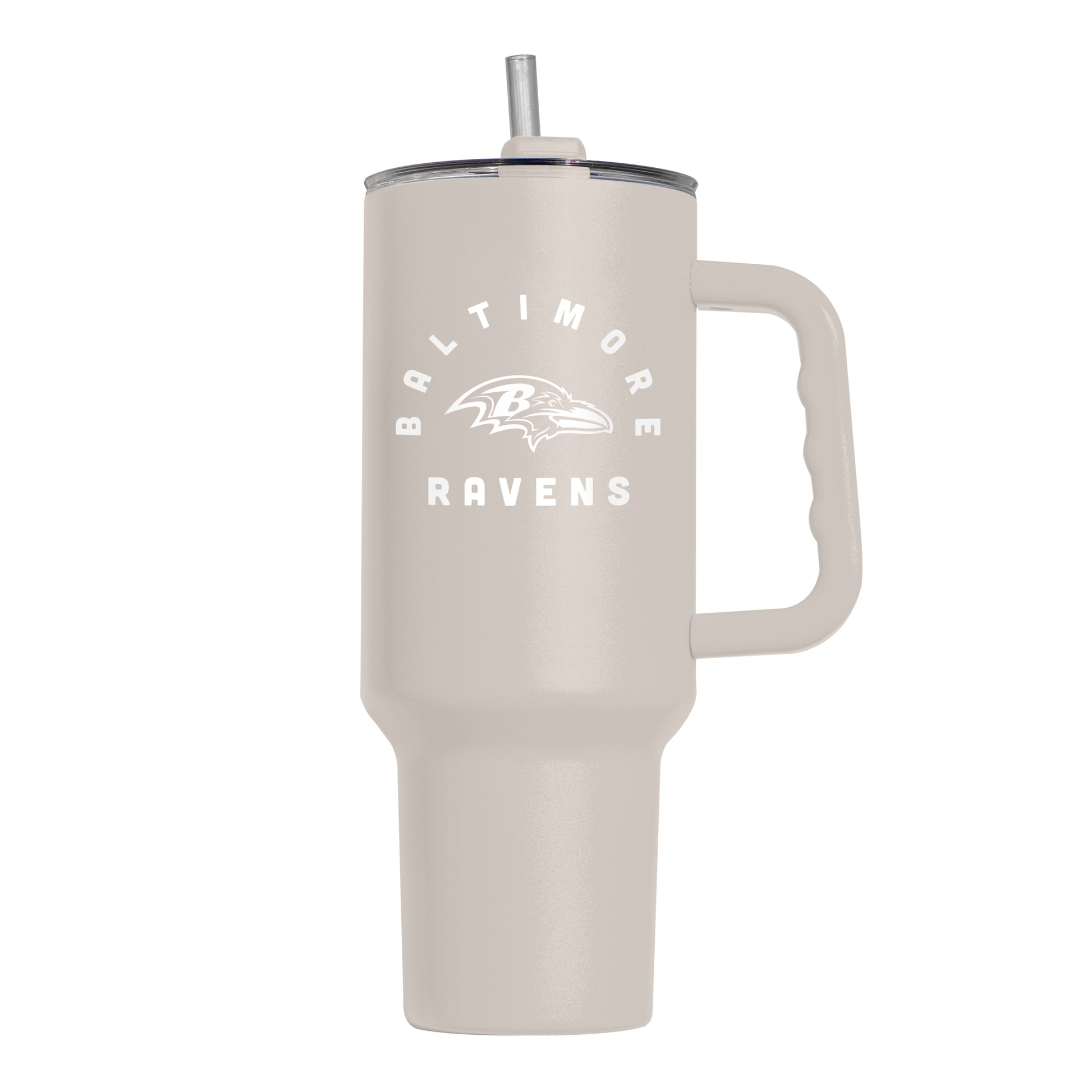 Baltimore Ravens 40oz Archway Sand Powder Coat Tumbler