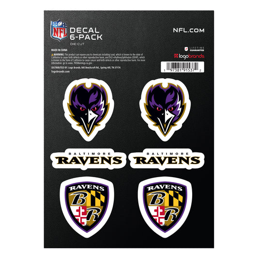 NFLV - Baltimore Ravens DECAL6