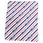 Buffalo Bills Classic Vertical Stripe Fleece Throw