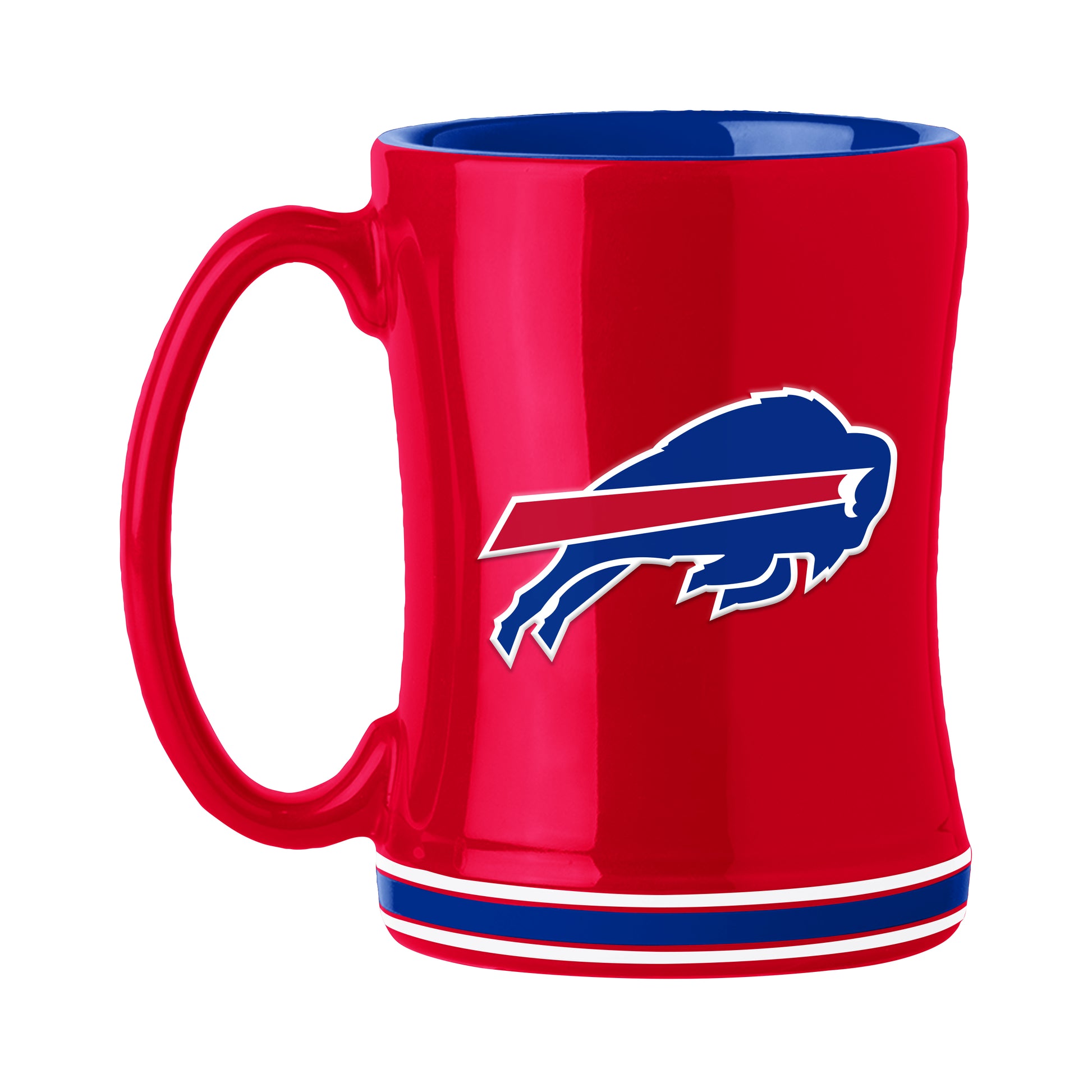 Buffalo Bills 14oz Secondary Color Relief Mug