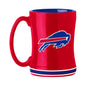 Buffalo Bills 14oz Secondary Color Relief Mug