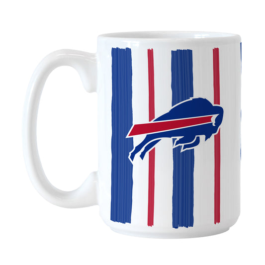 Buffalo 15oz Brushstroke Sublimated Mug