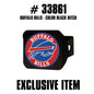 TRINITY NFL - Buffalo Bills Color on Black Hitch Cover