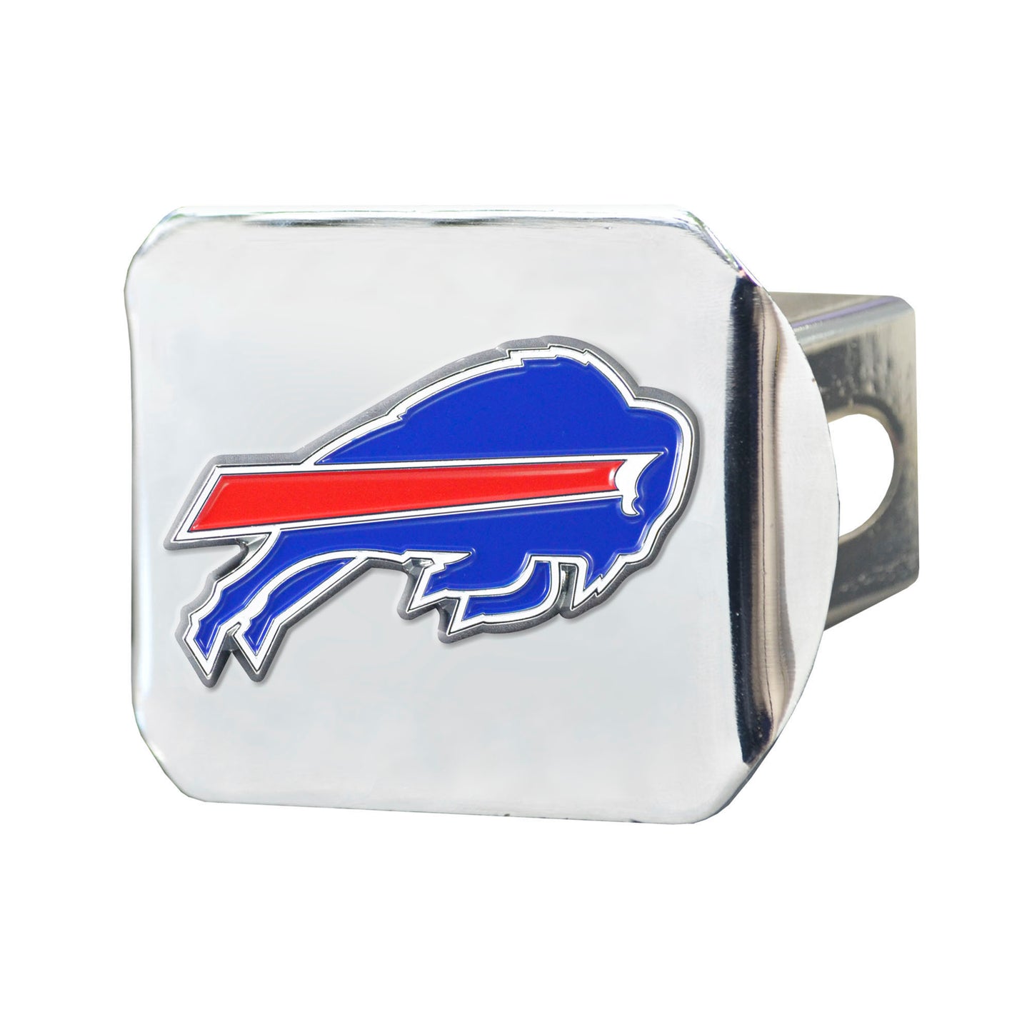 NFL - Buffalo Bills Color on Chrome Hitch Cover