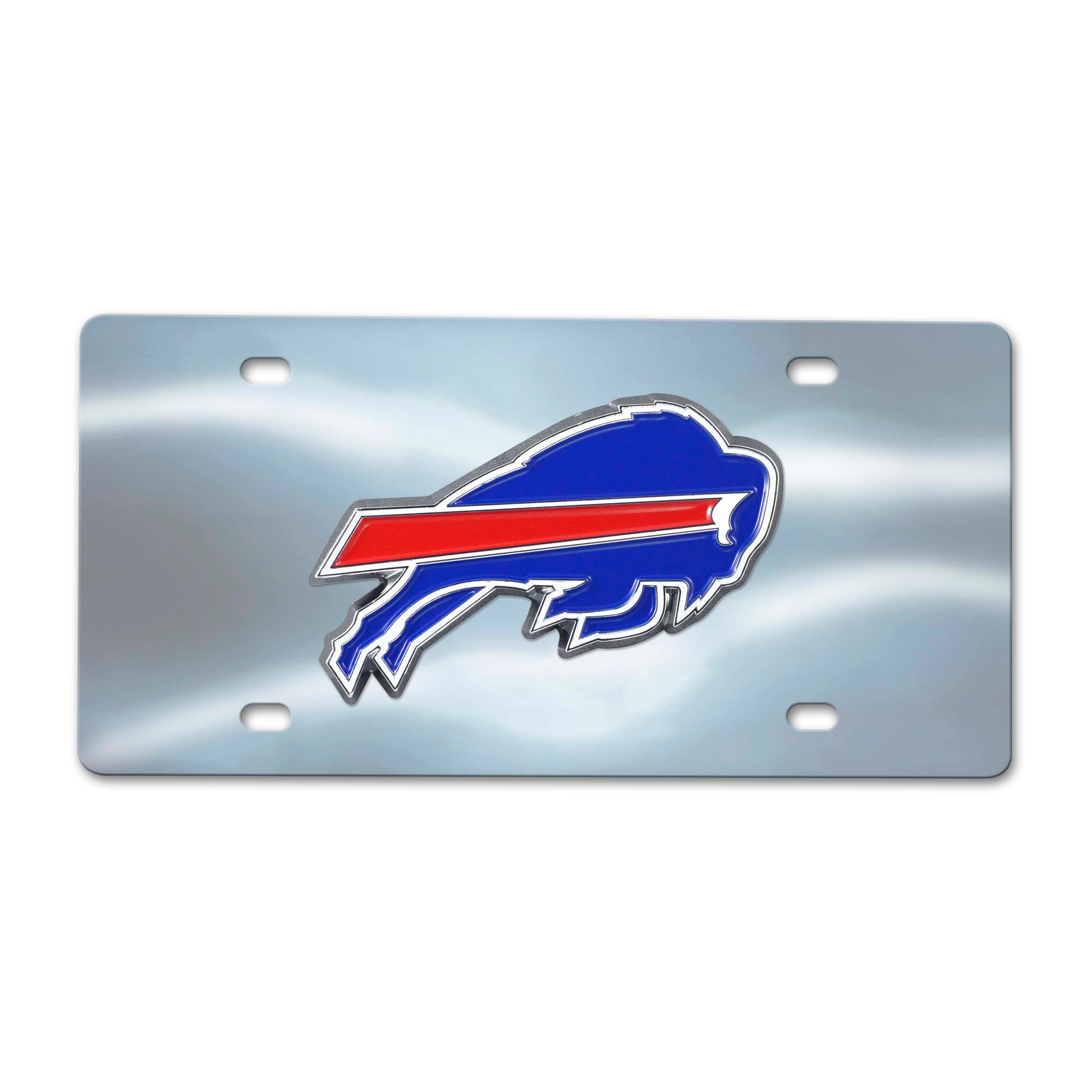 NFL - Buffalo Bills Chrome Diecast License Plate