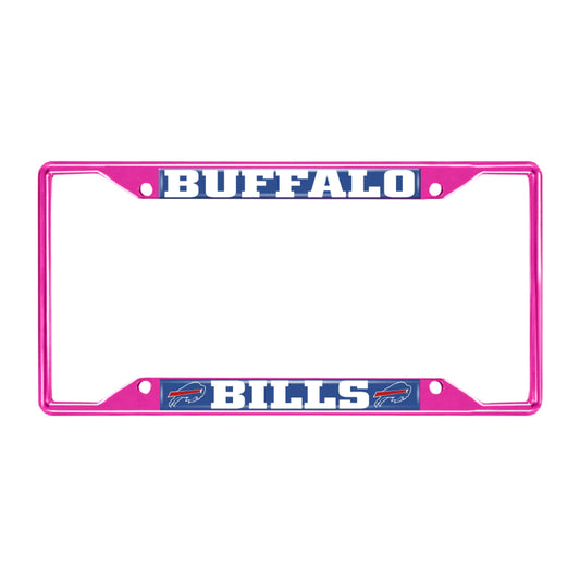 NFL - Buffalo Bills-Pink License Plate Frame