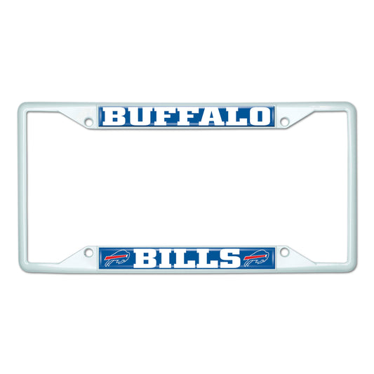 NFL - Buffalo Bills-White License Plate Frame