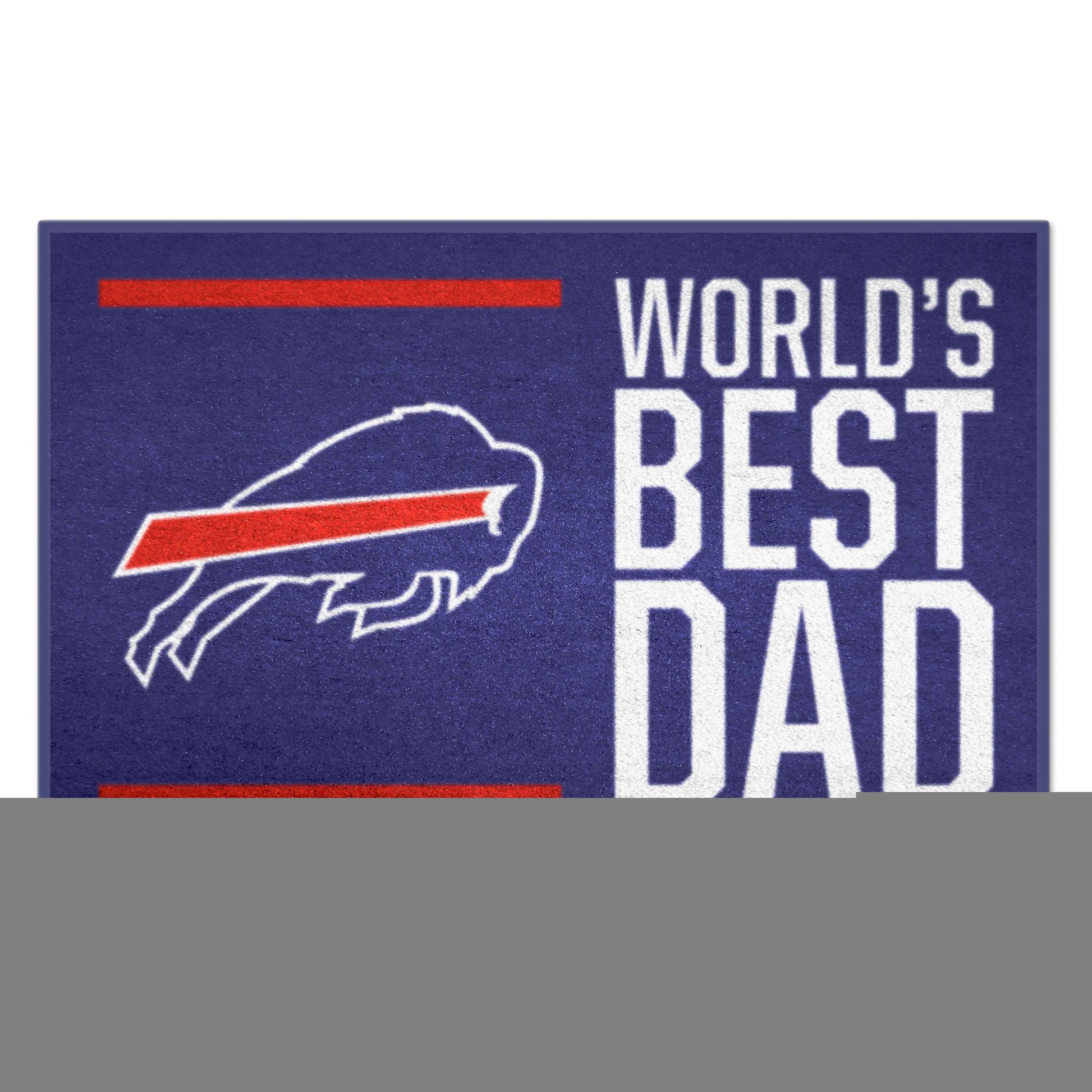 NFL - Buffalo Bills Starter Mat - World's Best Dad