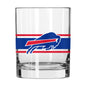 Buffalo Bills 14oz Stripe Rocks Glass
