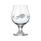 Buffalo Bills 16oz Frost Stripe Belgium Beer Glass