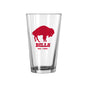 Buffalo Bills 16oz Retro Pint Glass