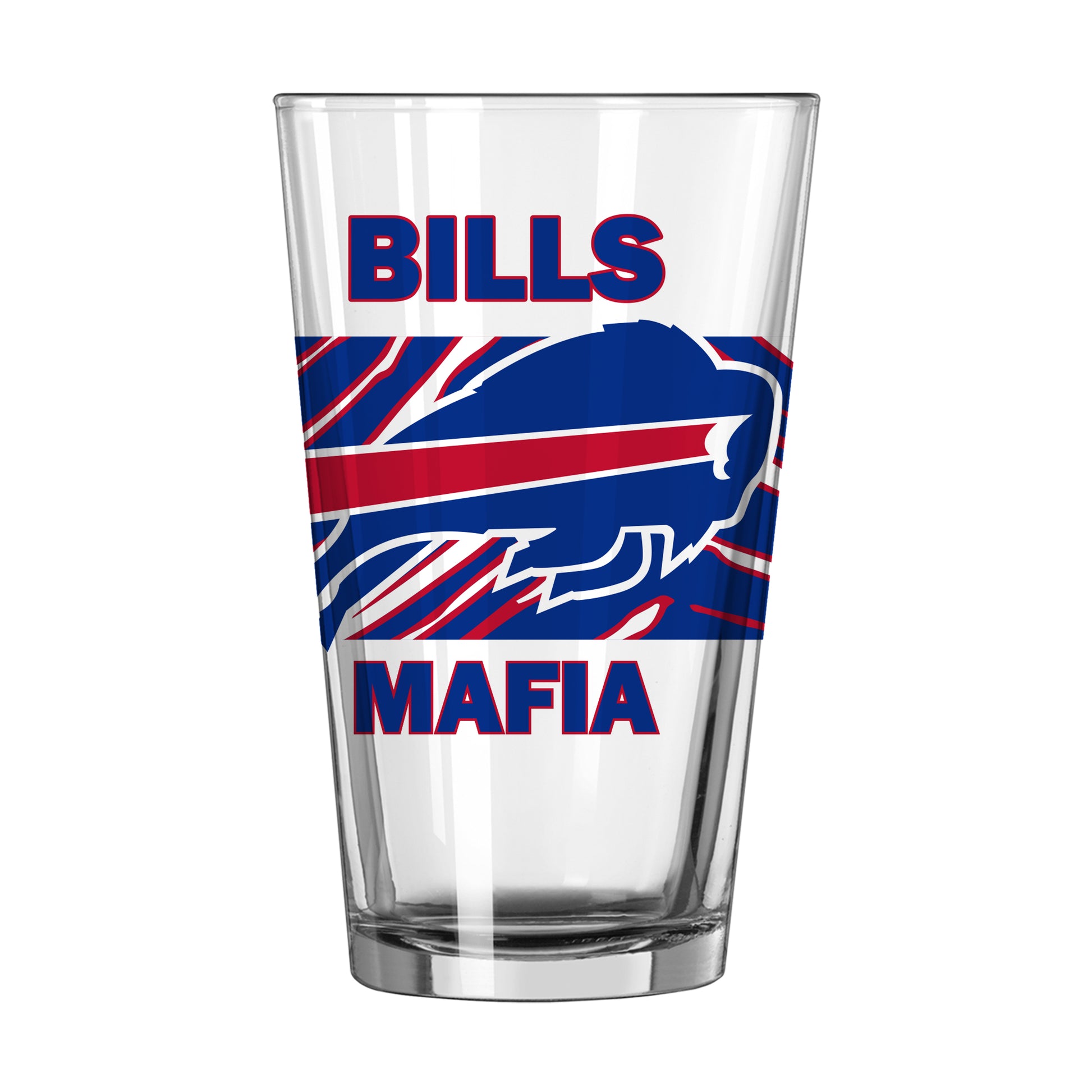 Buffalo Bills Mafia 16oz Gameday Pint Glass
